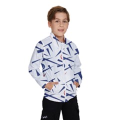 Abstract Pattern Geometric Backgrounds   Kids  Windbreaker by Eskimos