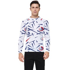 Abstract Pattern Geometric Backgrounds   Men s Long Sleeve Rash Guard by Eskimos