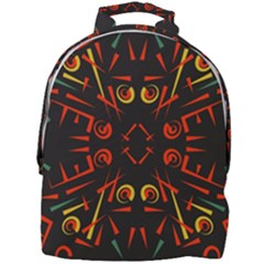 Abstract Pattern Geometric Backgrounds   Mini Full Print Backpack by Eskimos