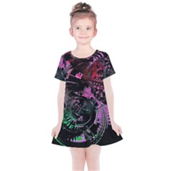 Doppler Ultrasound Kids  Simple Cotton Dress by MRNStudios