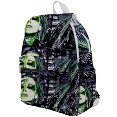 Dubstep Alien Top Flap Backpack by MRNStudios