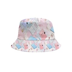 Notepads Pens And Pencils Inside Out Bucket Hat (kids) by SychEva