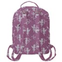 Cupid pattern Flap Pocket Backpack (Large) View3