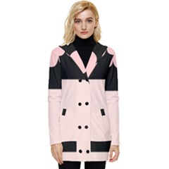 Janet1 Button Up Hooded Coat  by Janetaudreywilson