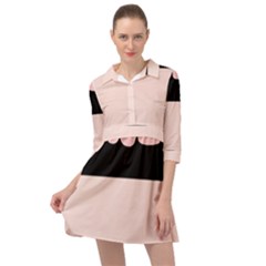 Janet1 Mini Skater Shirt Dress by Janetaudreywilson