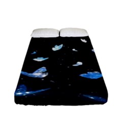 Sparkle Butterfly Fitted Sheet (full/ Double Size) by Sparkle