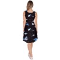 Sparkle Butterfly Knee Length Skater Dress With Pockets View4