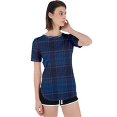 Checks Perpetual Short Sleeve T-shirt by Sparkle