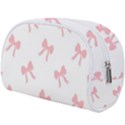 Pink bow cute pattern Make Up Case (Large) View2