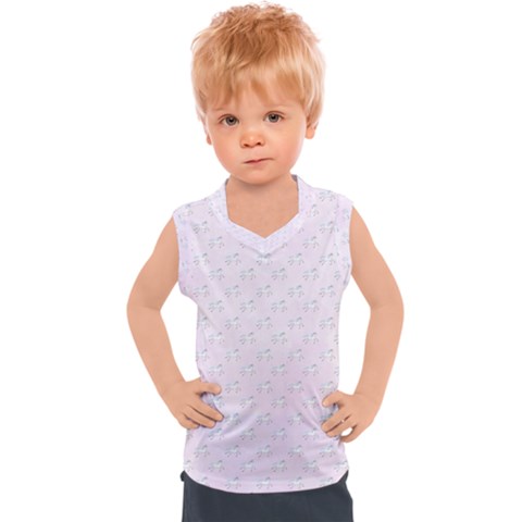 Unicorns Pattern Kids  Sport Tank Top by Littlebird