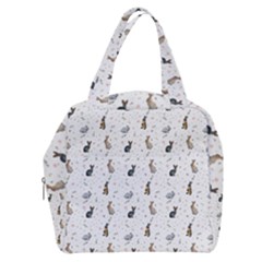 Cute Rabbit Boxy Hand Bag by SychEva