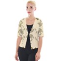 Abstract pattern geometric backgrounds   Cropped Button Cardigan View1