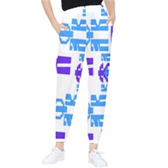 Abstract Pattern Geometric Backgrounds   Tapered Pants by Eskimos