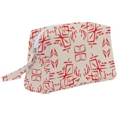 Abstract Pattern Geometric Backgrounds   Wristlet Pouch Bag (large) by Eskimos