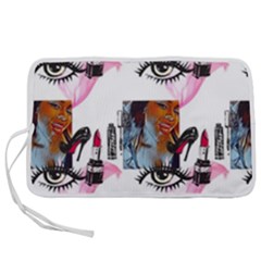 Fashion Faces Pen Storage Case (m) by Sparkle