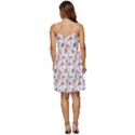 Flamingos V-Neck Pocket Summer Dress  View4