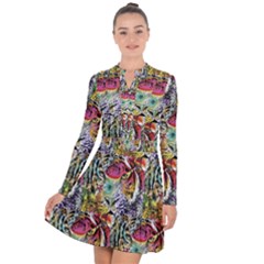 Tiger King Long Sleeve Panel Dress by Sparkle