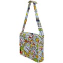 Comic Pow Bamm Boom Poof Wtf Pattern 1 Cross Body Office Bag View1