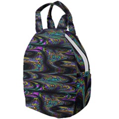 Abstract Art - Adjustable Angle Jagged 2 Travel Backpacks by EDDArt