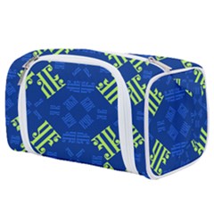 Abstract Pattern Geometric Backgrounds   Toiletries Pouch by Eskimos