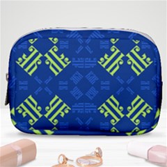 Abstract Pattern Geometric Backgrounds   Make Up Pouch (small) by Eskimos