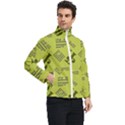 Abstract pattern geometric backgrounds   Men s Bomber Jacket View2