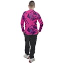 Abstract pattern geometric backgrounds   Men s Pique Long Sleeve Tee View2