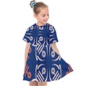 Abstract pattern geometric backgrounds   Kids  Sailor Dress View1