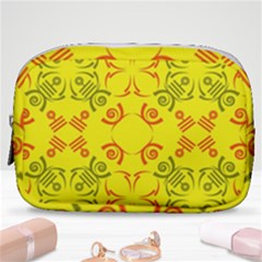 Abstract Pattern Geometric Backgrounds   Make Up Pouch (small) by Eskimos