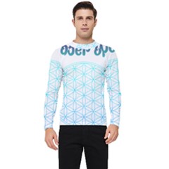 Flower Of Life  Men s Long Sleeve Rash Guard by tony4urban