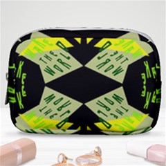 Abstract Pattern Geometric Backgrounds   Make Up Pouch (small) by Eskimos