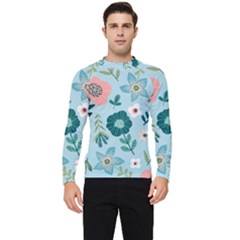 Flower Men s Long Sleeve Rash Guard by zappwaits