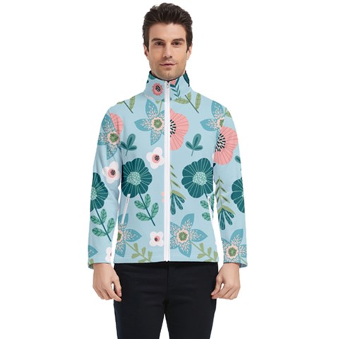 Flower Men s Bomber Jacket by zappwaits