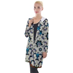 Paradise Flowers And Candle Light Hooded Pocket Cardigan by pepitasart