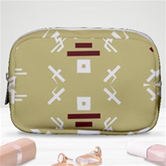 Abstract Pattern Geometric Backgrounds   Make Up Pouch (small) by Eskimos