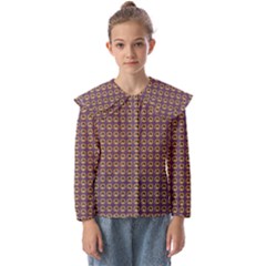 Olimedpurp Kids  Peter Pan Collar Blouse by violetheavensky