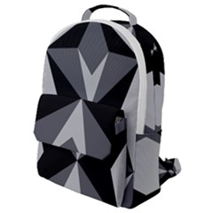 Abstract Pattern Geometric Backgrounds   Flap Pocket Backpack (small) by Eskimos