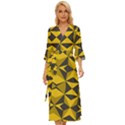 Abstract pattern geometric backgrounds   Midsummer Wrap Dress View1