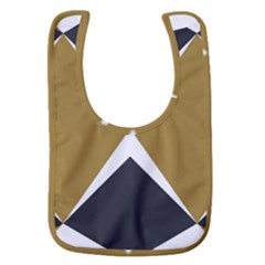 Abstract Pattern Geometric Backgrounds   Baby Bib by Eskimos