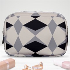 Abstract Pattern Geometric Backgrounds   Make Up Pouch (small) by Eskimos