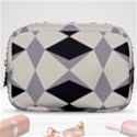 Abstract pattern geometric backgrounds   Make Up Pouch (Small) View1