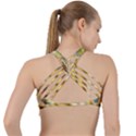 Requiem  of the yellow stars Criss Cross Racerback Sports Bra View2