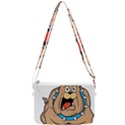 Bulldog-cartoon-illustration-11650862 Double Gusset Crossbody Bag View2