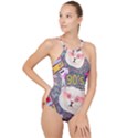 62341d1e09296173fa754e4d 62341d1e09296173fa754e4d-1 High Neck One Piece Swimsuit View1