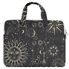 Mystic Patterns Macbook Pro 16  Double Pocket Laptop Bag  by CoshaArt