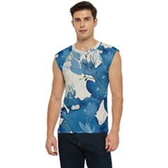 Floral Men s Raglan Cap Sleeve Tee by Sparkle