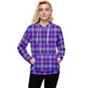 Tartan 2 Women s Lightweight Drawstring Hoodie View1