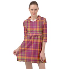 Tartan 9 Mini Skater Shirt Dress by tartantotartanspink