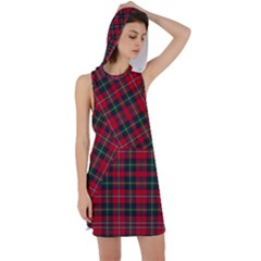 Boyd Modern Tartan Racer Back Hoodie Dress by tartantotartansred