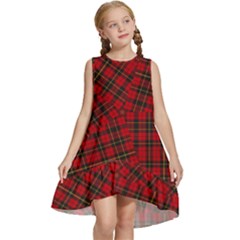 Wallace Modern Kids  Frill Swing Dress by tartantotartansred